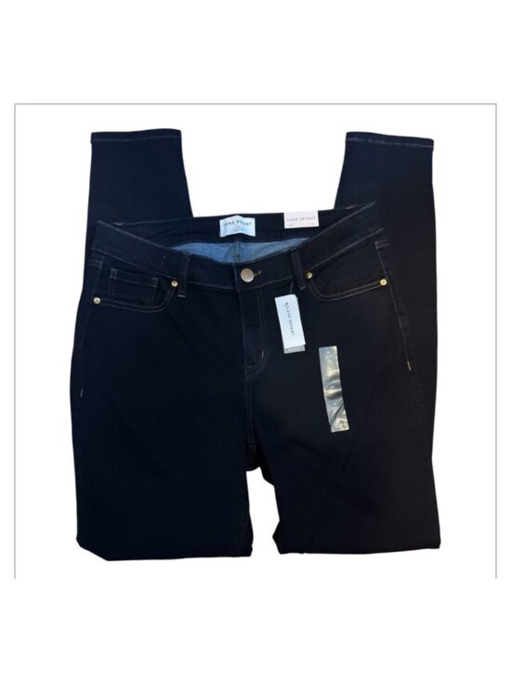 Lane Bryant NWT Dark Denim Signature Fit Skinny Mid-Rise Size 14L